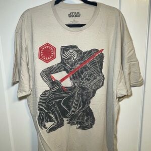 Star Wars Tan Kylo Ren Graphic Tee